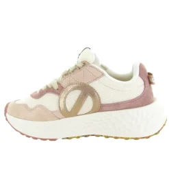 baskets et sneakers - Tendance - femme - Cuir - Rose - No name