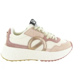 baskets et sneakers - Tendance - femme - Cuir - Rose - No name