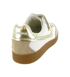 baskets et sneakers - Tendance - femme - Cuir - Beige - Schmoove