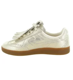 baskets et sneakers - Tendance - femme - Cuir - Or - Schmoove