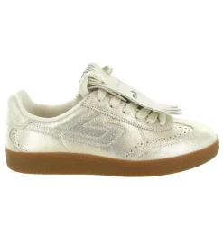 baskets et sneakers - Tendance - femme - Cuir - Or - Schmoove