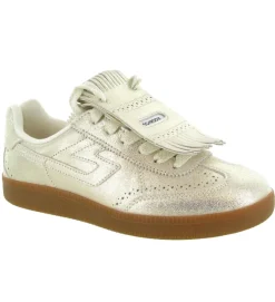 baskets et sneakers - Tendance - femme - Cuir - Or - Schmoove