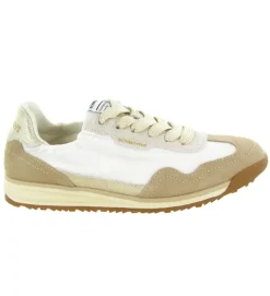 baskets et sneakers - Tendance - femme - Cuir - Blanc - Schmoove