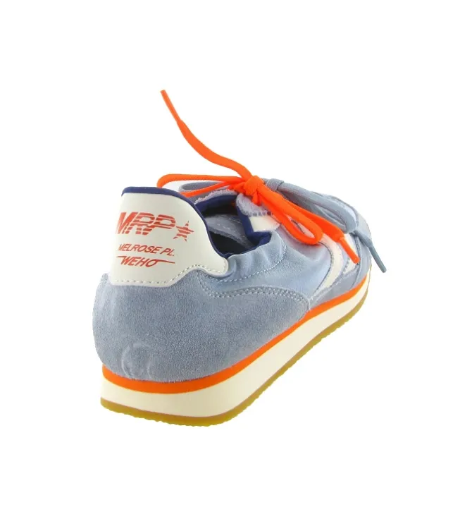 baskets et sneakers - Tendance - femme - Nubuck - Bleu - Mrp star