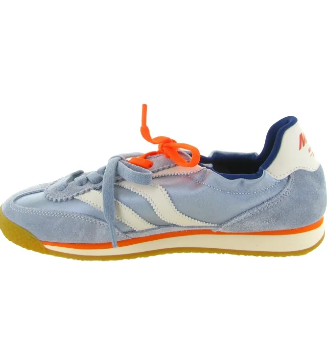 baskets et sneakers - Tendance - femme - Nubuck - Bleu - Mrp star