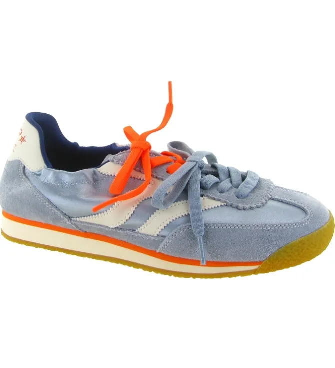 baskets et sneakers - Tendance - femme - Nubuck - Bleu - Mrp star