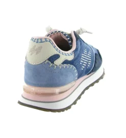 baskets et sneakers - Tendance - femme - Nubuck - Bleu - Mrp star
