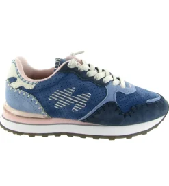 baskets et sneakers - Tendance - femme - Nubuck - Bleu - Mrp star