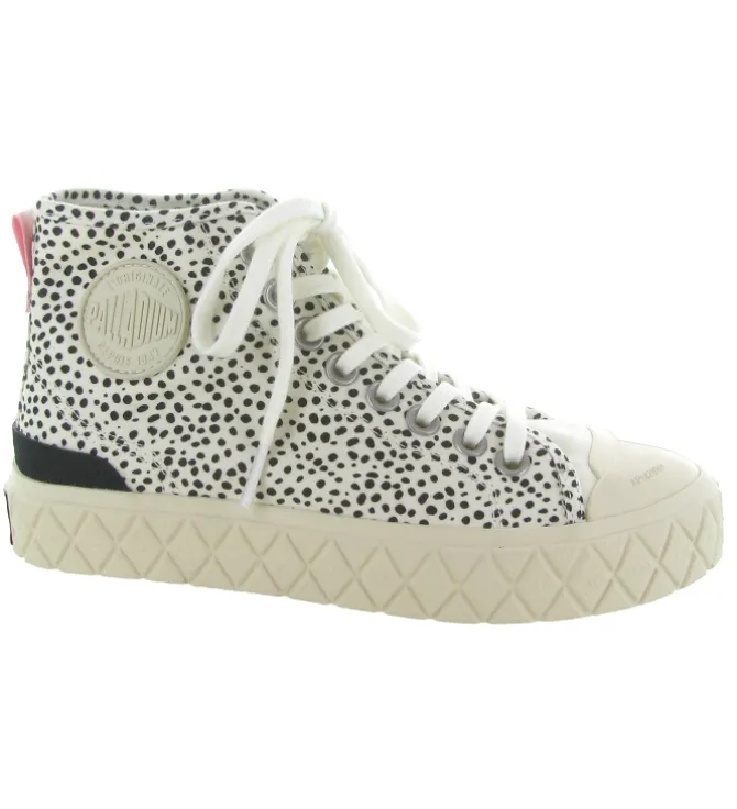 baskets et sneakers - Tendance - femme - Toile - Léopard - Palladium