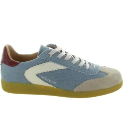 baskets et sneakers - Tendance - femme - Cuir - Bleu - 0.105