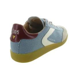 baskets et sneakers - Tendance - femme - Cuir - Bleu - 0.105