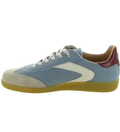 baskets et sneakers - Tendance - femme - Cuir - Bleu - 0.105