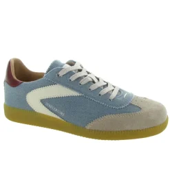 baskets et sneakers - Tendance - femme - Cuir - Bleu - 0.105
