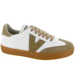 baskets et sneakers - Tendance - femme - Cuir - Beige - Victoria