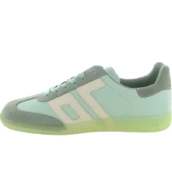 baskets et sneakers - Tendance - femme - Cuir - Vert - Back70