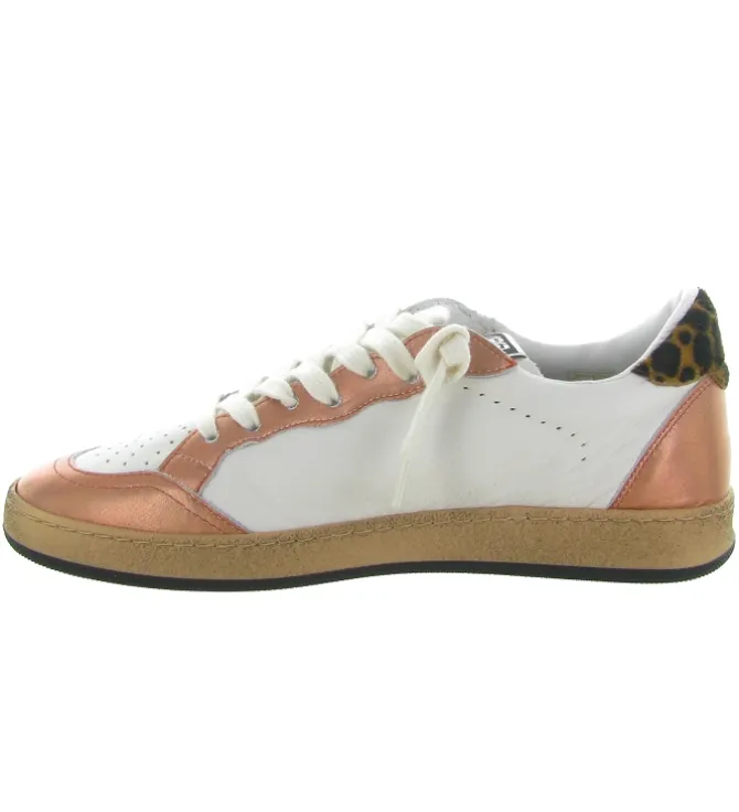 baskets et sneakers - Tendance - femme - Cuir - Orange - 4b12