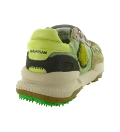baskets et sneakers - Tendance - femme - Nubuck - Vert - Satorisan