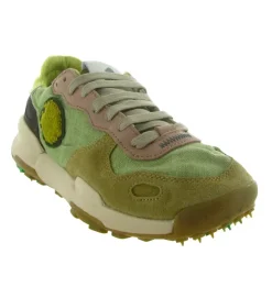 baskets et sneakers - Tendance - femme - Nubuck - Vert - Satorisan