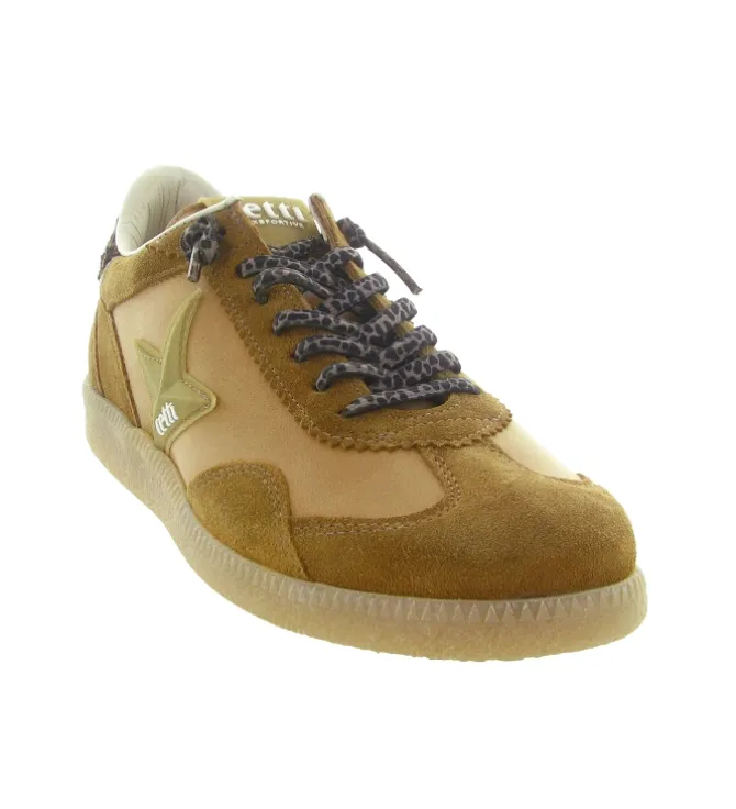 baskets et sneakers - Tendance - femme - Cuir - Marron - Cetti