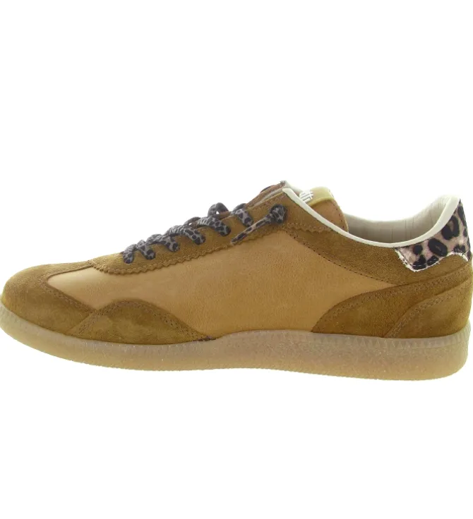 baskets et sneakers - Tendance - femme - Cuir - Marron - Cetti