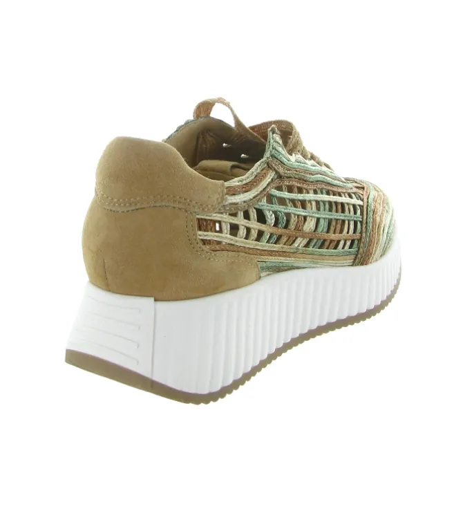 baskets et sneakers - Tendance - femme - Cuir - Multicolor - Softwaves