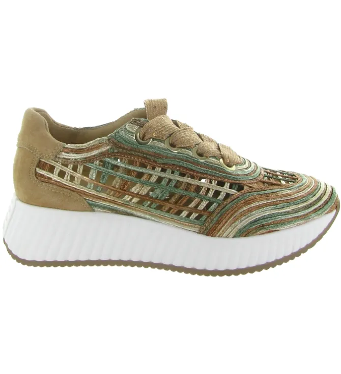 baskets et sneakers - Tendance - femme - Cuir - Multicolor - Softwaves
