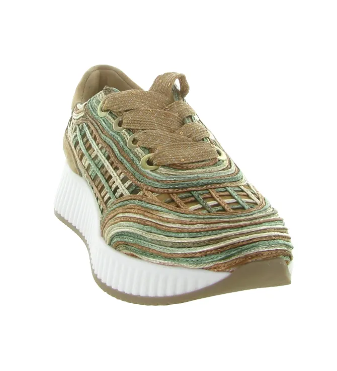 baskets et sneakers - Tendance - femme - Cuir - Multicolor - Softwaves