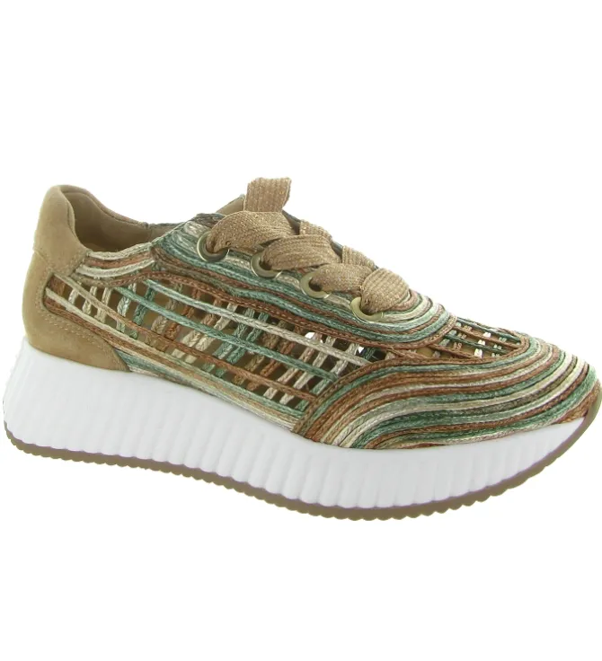 baskets et sneakers - Tendance - femme - Cuir - Multicolor - Softwaves
