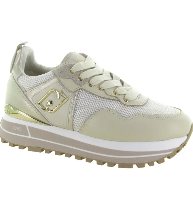 baskets et sneakers - Tendance - femme - Cuir - Beige - Liu jo