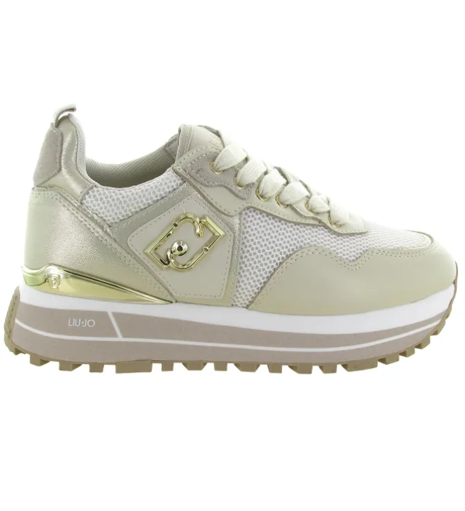 baskets et sneakers - Tendance - femme - Cuir - Beige - Liu jo