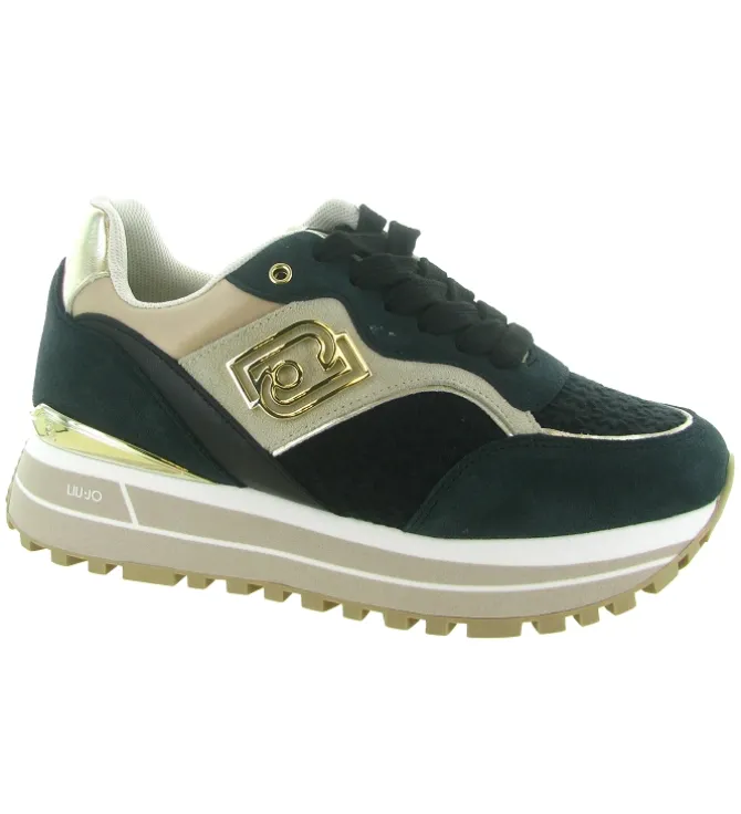 baskets et sneakers - Tendance - femme - Cuir - Noir - Liu jo