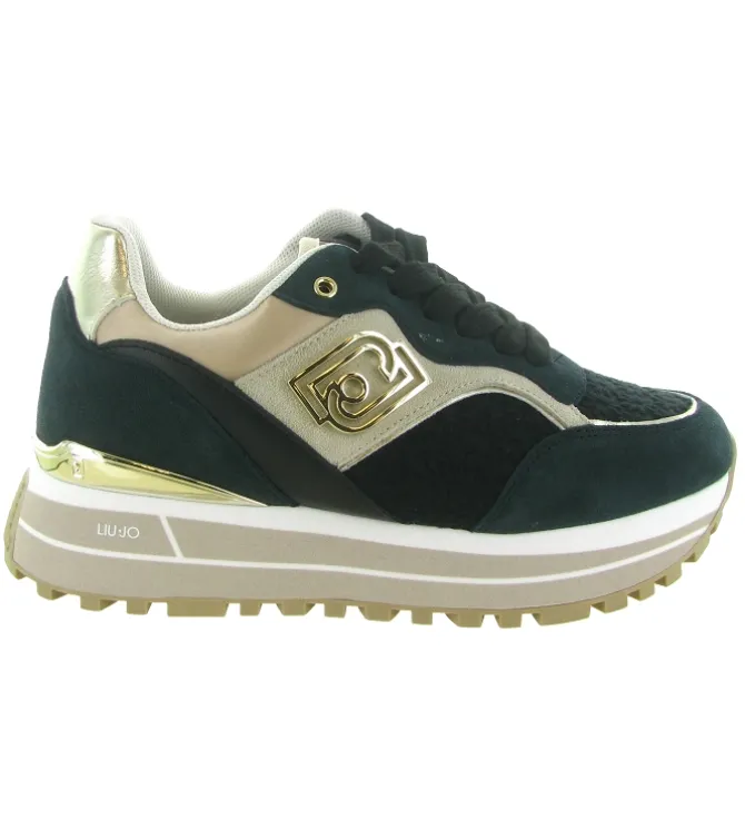 baskets et sneakers - Tendance - femme - Cuir - Noir - Liu jo