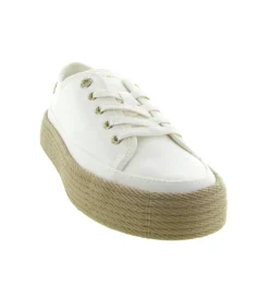 baskets et sneakers - Tendance - femme - Toile - Blanc - Tommy hilfiger