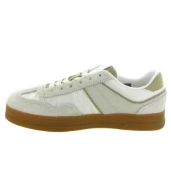 baskets et sneakers - Tendance - femme - Cuir - Crème - Tommy hilfiger
