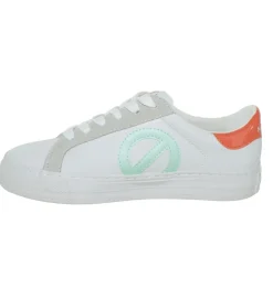 baskets et sneakers - Tendance - femme - Cuir - Blanc - No name