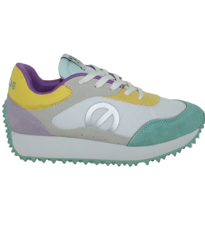 baskets et sneakers - Tendance - femme - Cuir - Multicolor - No name