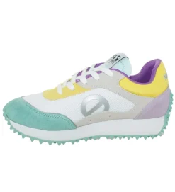 baskets et sneakers - Tendance - femme - Cuir - Multicolor - No name