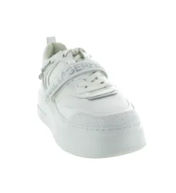 baskets et sneakers - Tendance - femme - Cuir - Argent - Karl lagerfeld