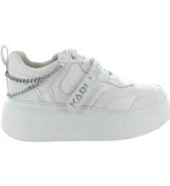 baskets et sneakers - Tendance - femme - Cuir - Argent - Karl lagerfeld