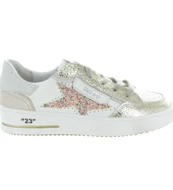 baskets et sneakers - Tendance - femme - Cuir - Or - Semerdjian