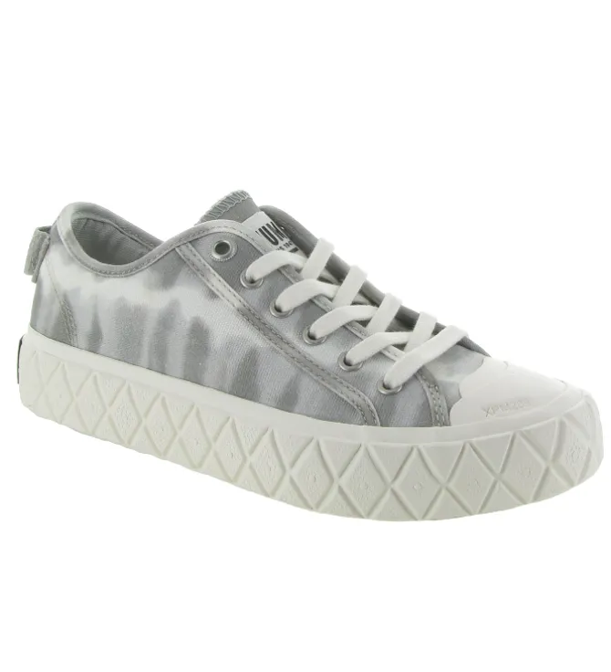 baskets et sneakers - Tendance - femme - Toile - Gris - Palladium