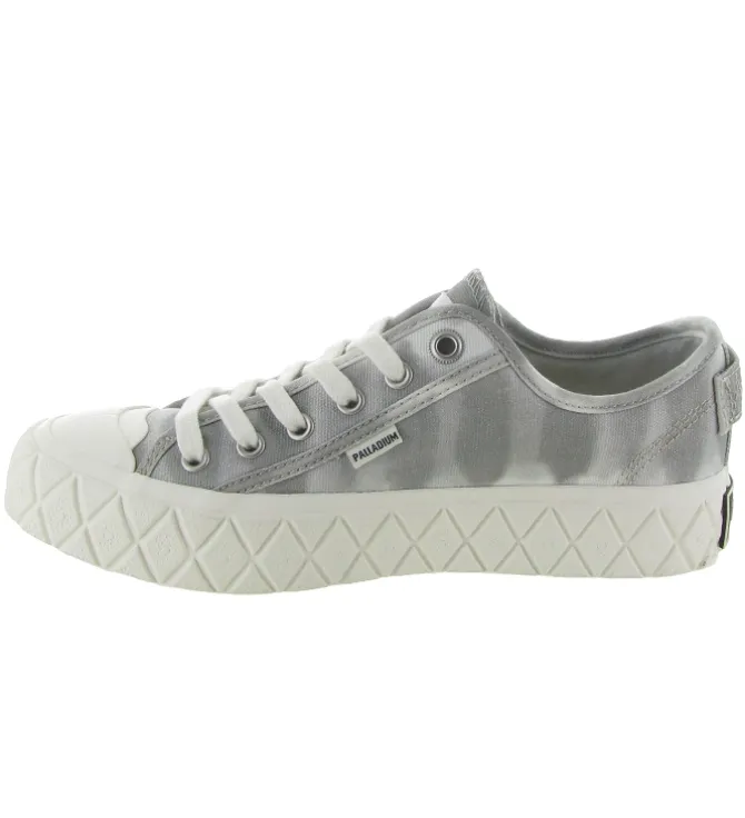 baskets et sneakers - Tendance - femme - Toile - Gris - Palladium