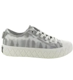 baskets et sneakers - Tendance - femme - Toile - Gris - Palladium