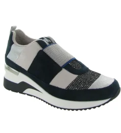 baskets et sneakers - Tendance - femme - Cuir - Noir - Mamzelle