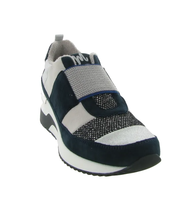 baskets et sneakers - Tendance - femme - Cuir - Noir - Mamzelle
