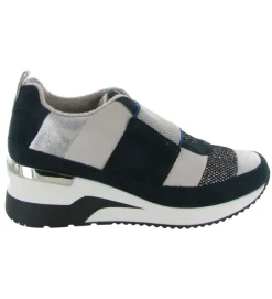 baskets et sneakers - Tendance - femme - Cuir - Noir - Mamzelle