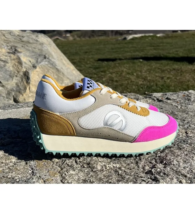 baskets et sneakers - Tendance - femme - Toile - Multicolor - No name