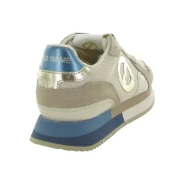 baskets et sneakers - Tendance - femme - Toile - Beige - No name