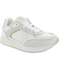 baskets et sneakers - Tendance - femme - Cuir - Blanc - Tommy hilfiger