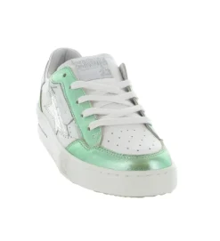 baskets et sneakers - Tendance - femme - Cuir - Vert - Semerdjian